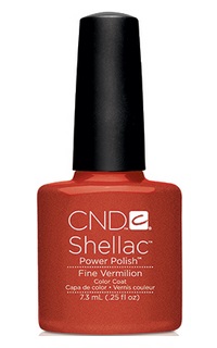 Гель-лак CND Shellac Fine Vermilion 7,3 мл. Гель-лак CND Shellac Fine Vermilion 7,3 мл.