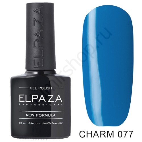 Гель-лак Elpaza 077 Кобальт Charm 10 мл Гель-лак Elpaza 077 Кобальт Charm 10 мл