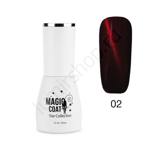 Гель-лак 02 Magic Coat Cat Eye 10 мл Гель-лак 02 Magic Coat Cat Eye 10 мл